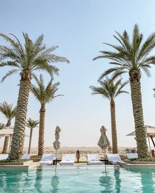 Al Watha Resort, Abu Dhabi. Pool and Desert hotel stay