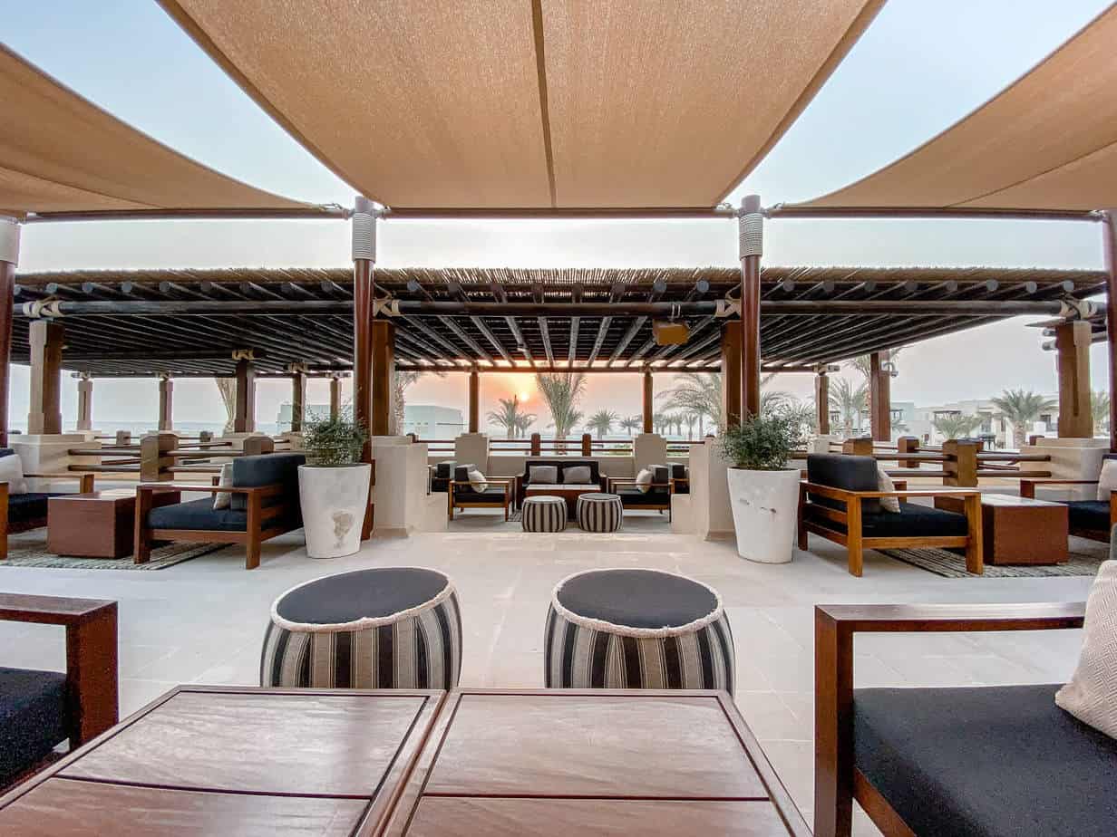 al wathba terrace views drinks cocktails abu dhabi sunset
