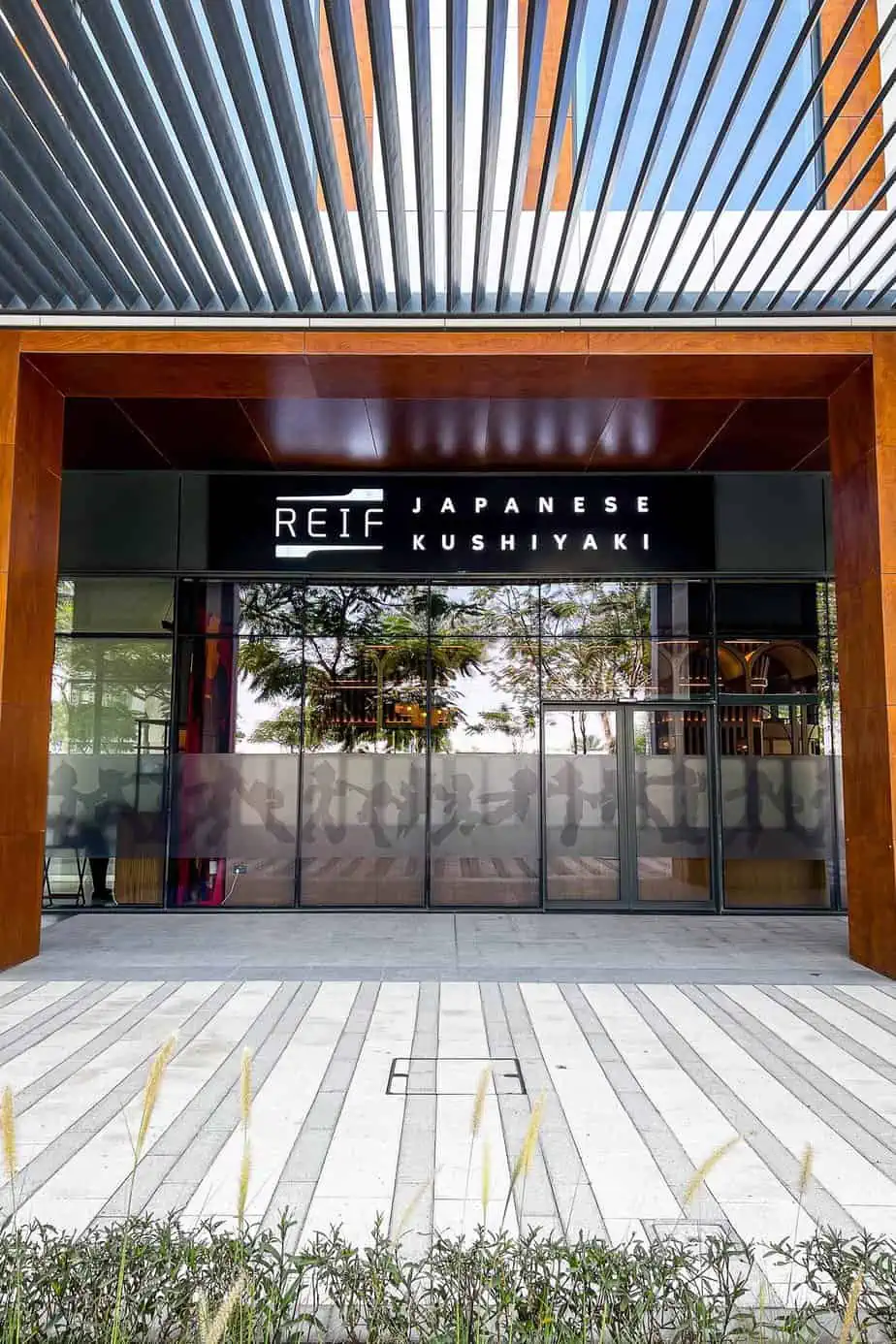 Reif Japanese Kushiyaki Dubai Hills