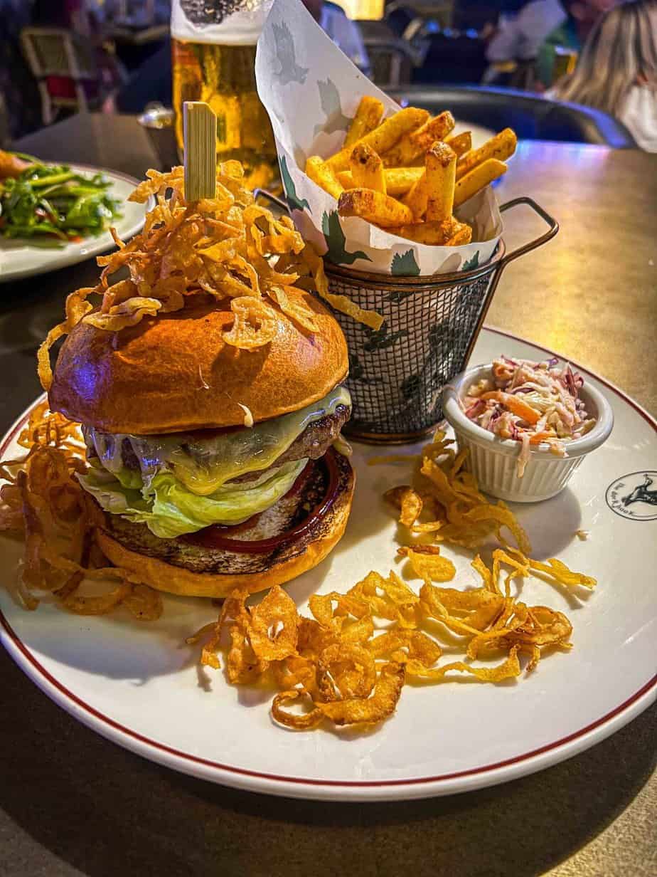 Duck Hook Burger