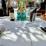Signor Sassi Dubai place settings at the table